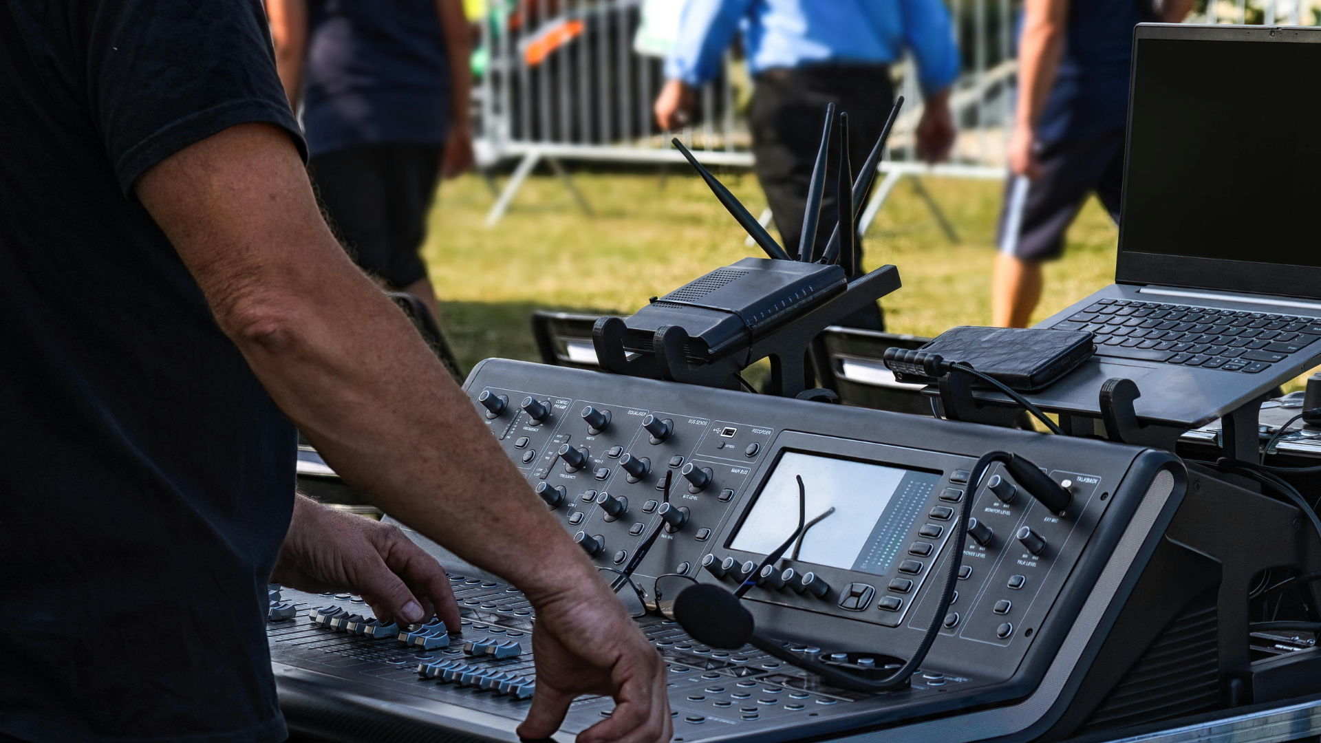 Régie son pour une événement d'entreprise Nimes et Avignon