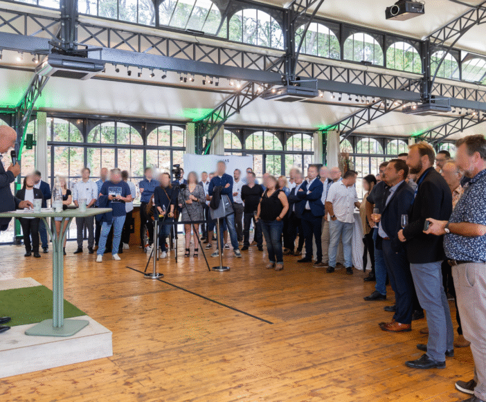 Discours lors d'un anniversaire d'entreprise dans le Gard